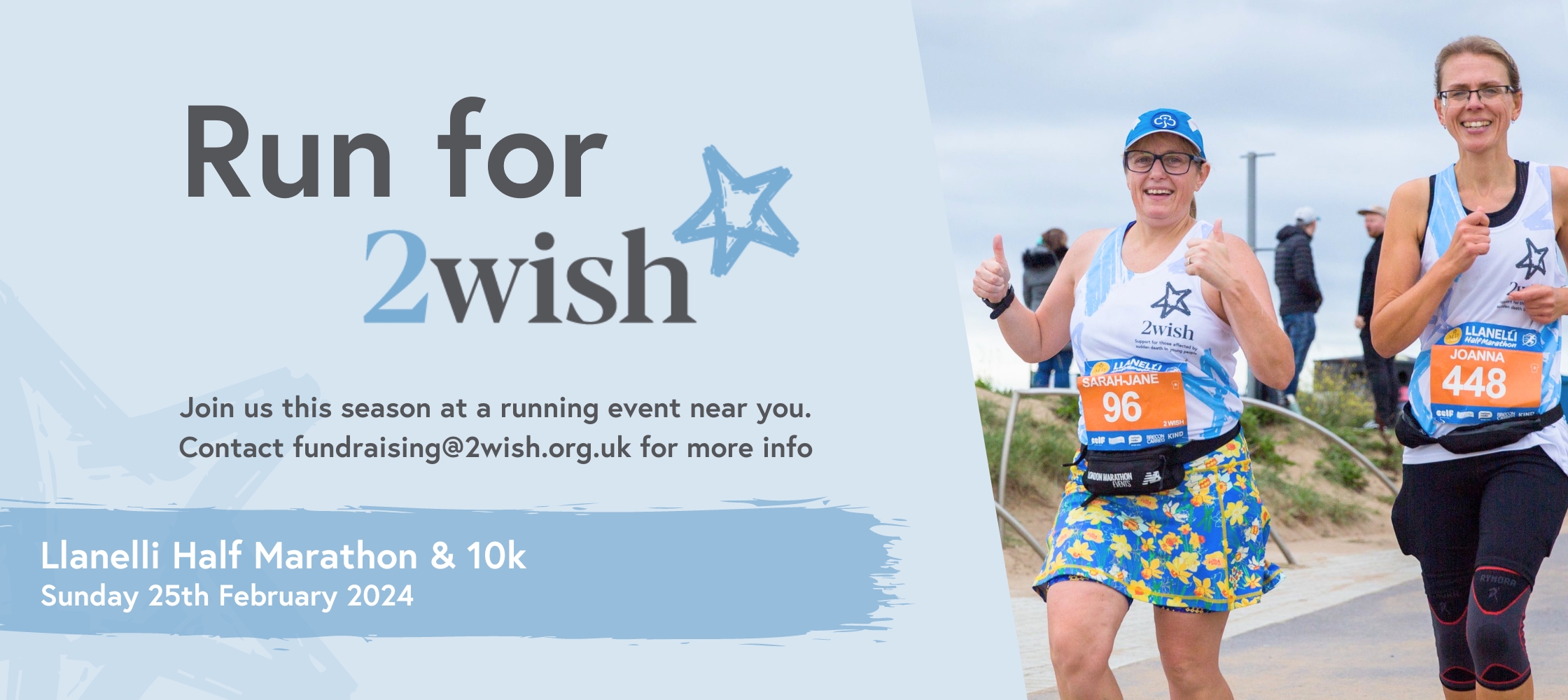 llanelli half marathon run for 2wish