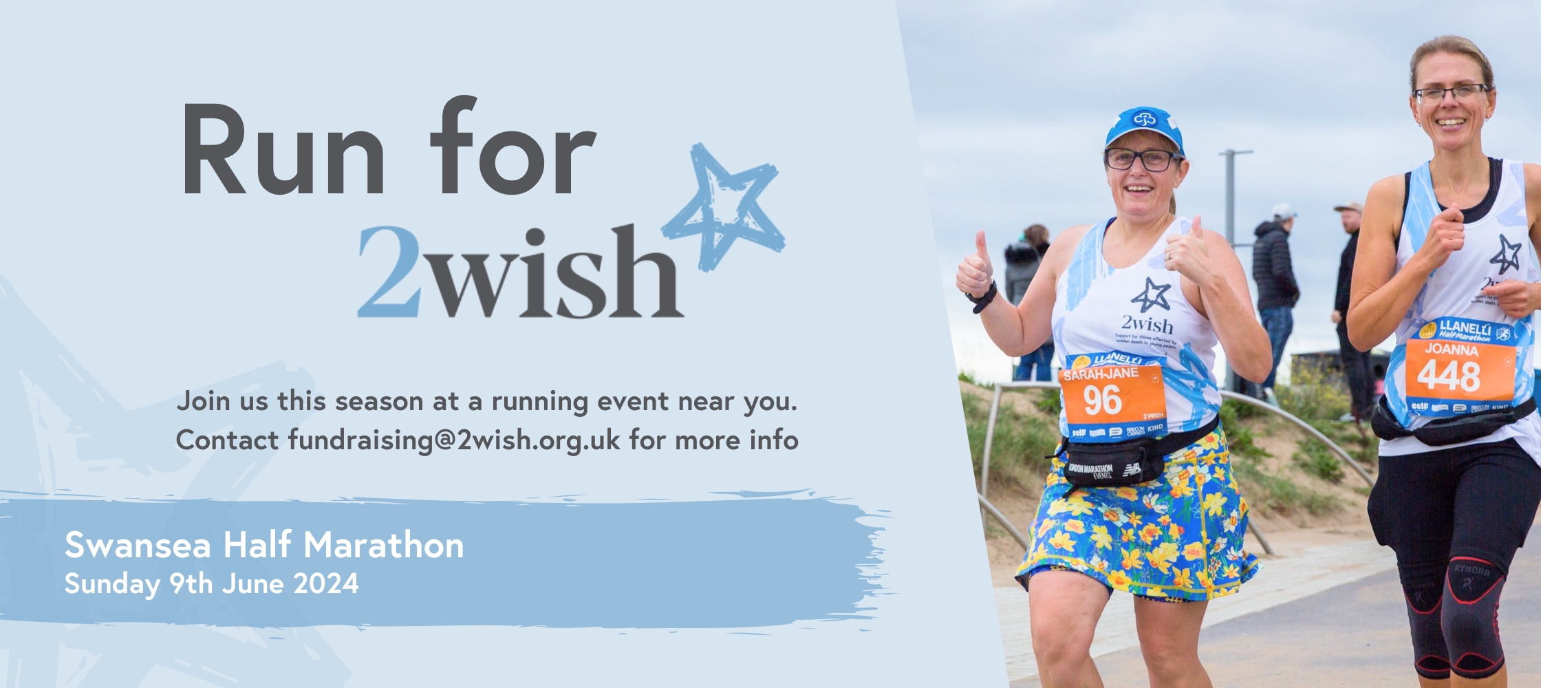 swansea half marathon run for 2wish