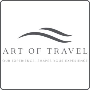 art of travel group logo corporate 2wish