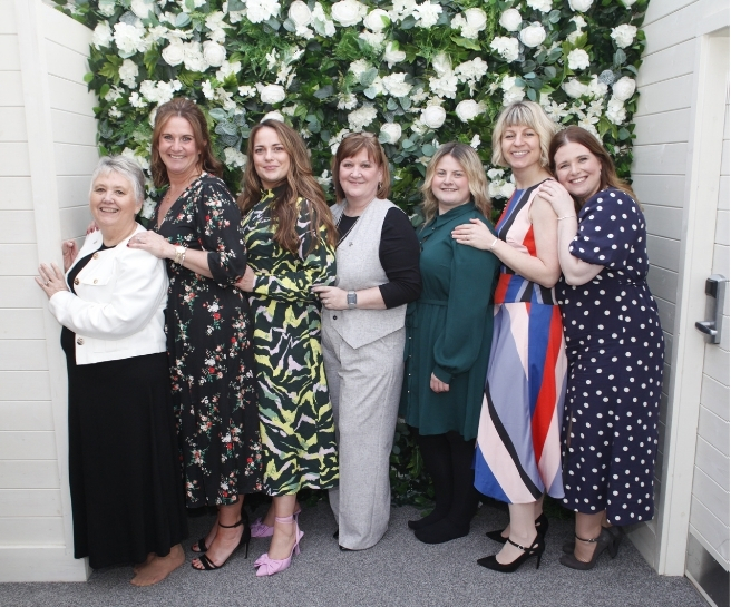 International Women's Day gathering with 2wish staff