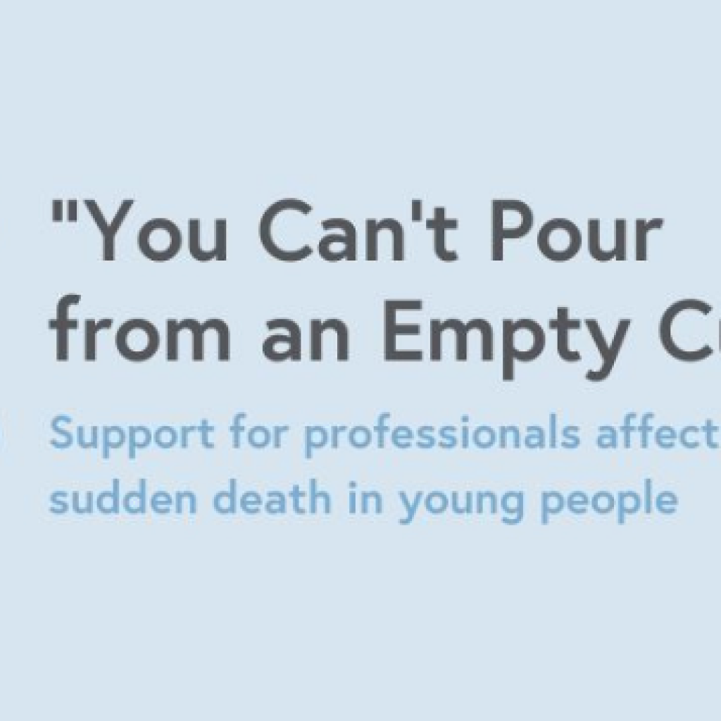 You can't pour from an empty cup